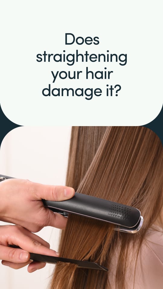 Does Straightening Your Hair Damage It?