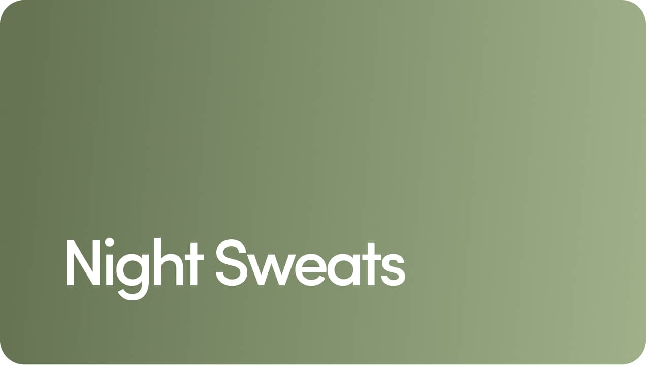 glp 1 night sweats Take Care by Hers