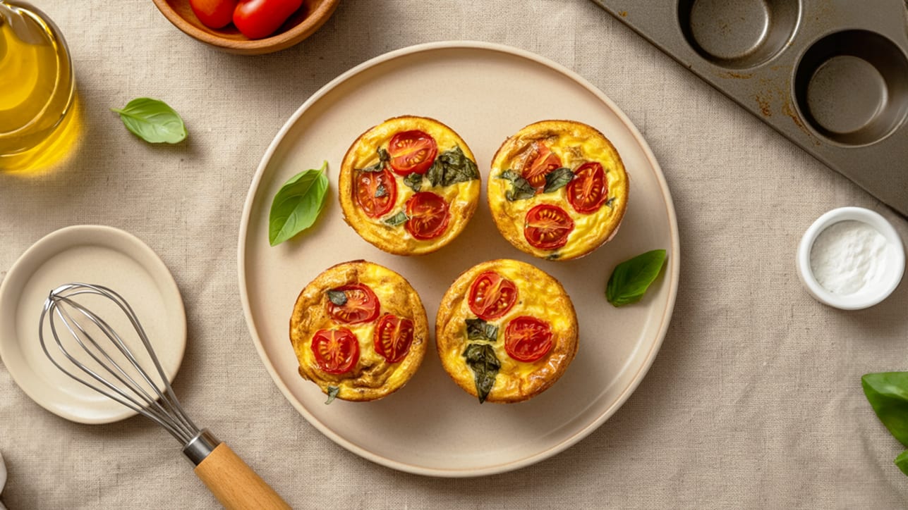 Start Your Day Right With This Caprese Egg Bites Recipe