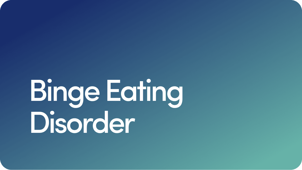 Binge Eating Disorder