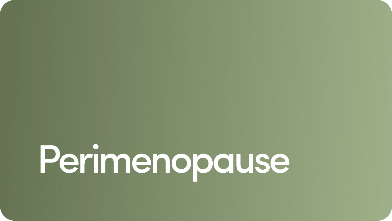Perimenopause