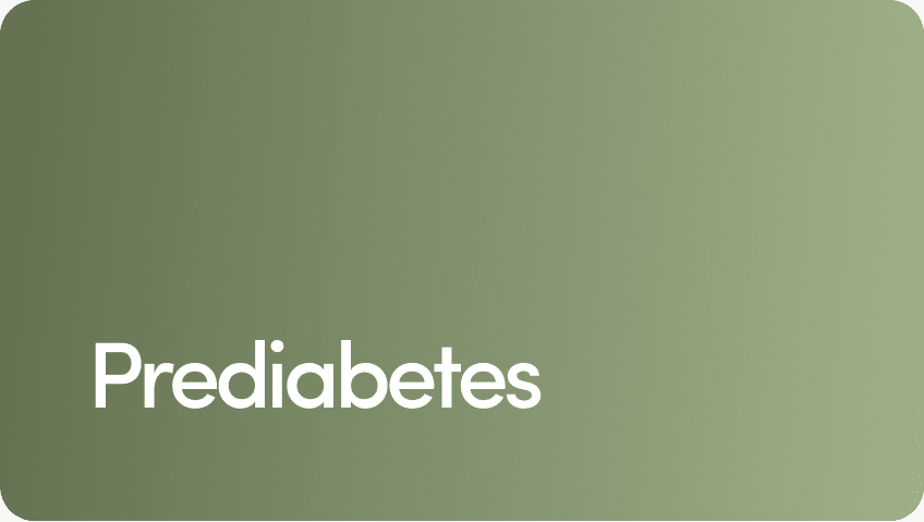 Prediabetes