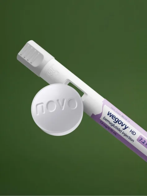 Injection pen and weight loss pill